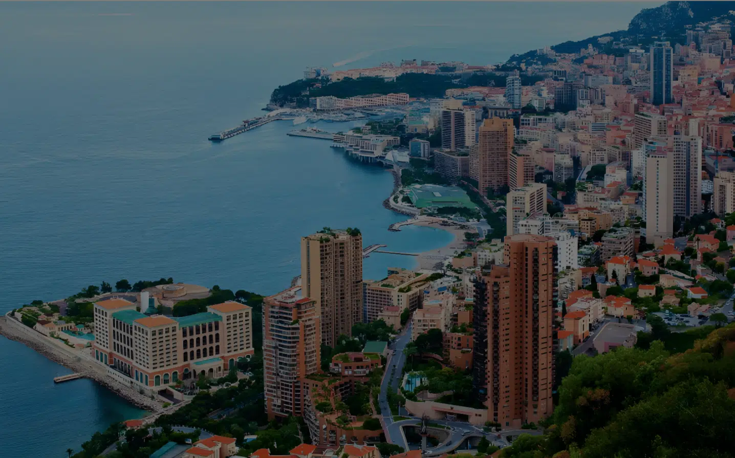 vue de la tour saint roman monaco